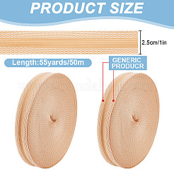 Nylonhose mit kantenmodifizierten Streifen&nbsp;OCOR-WH0097-72C