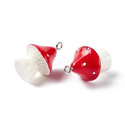 Pendentifs en résine opaque&nbsp;RESI-T028-69D