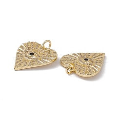 Colgante micropavé cubic zirconia de latón&nbsp;KK-B061-12G