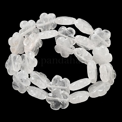 Natürlichem Quarz-Kristall-Perlen Stränge&nbsp;G-F769-O01-01