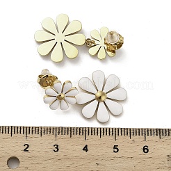 Pendientes colgantes de acero inoxidable 304&nbsp;EJEW-C140-01G