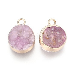 Natur druzy Achatanhänger&nbsp;G-L566-A05