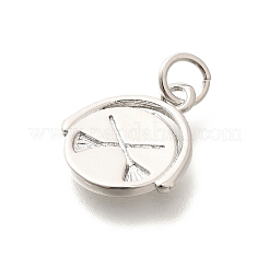 Messing Anhänger & Charms&nbsp;KK-L225-042P
