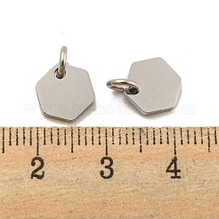 Anlaufgeschützte Anhänger aus 304 Edelstahl&nbsp;STAS-P356-01P
