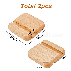 Supports de téléphone portable en bois&nbsp;DJEW-WH0039-18