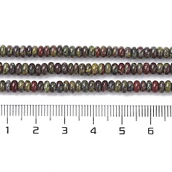 Natur Ozean Jaspis Perlen Stränge&nbsp;G-H292-A10-02