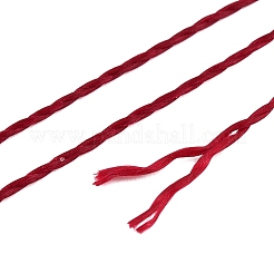 Cordons ronds en fil de coton ciré 2 brin&nbsp;YC-T004-01A-10