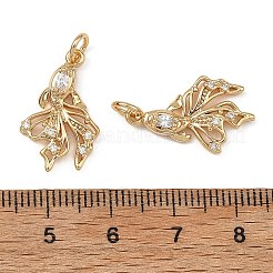 Shegrace Messing-Anhänger mit Pavé-Fassung aus klaren Zirkonia&nbsp;XGRQ4D361-660G