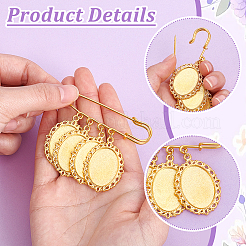 4 broche en fer&nbsp;JEWB-UN00009