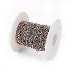 Cadenas de bordillo de acero inoxidable 304 con revestimiento iónico (IP)&nbsp;CHS-I003-P01