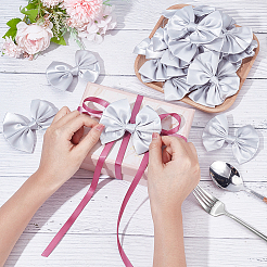 30 Stück Bowknot-Polyester-Ornament-Zubehör&nbsp;DIY-AR0005-11B