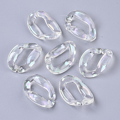 Transparentem Acryl Verknüpfung Ringe&nbsp;LS-PACR-R246-062