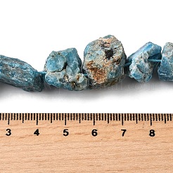Natürliche blaue Apatitperlenstränge&nbsp;G-S386-C11