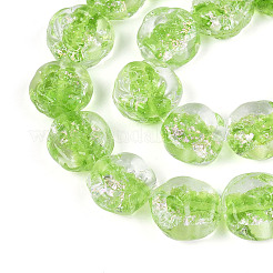 Chapelets de perles vernissées manuelles&nbsp;LAMP-N028-04B