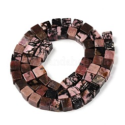Natur Rhodonit Perlen Stränge&nbsp;G-T139-6x6-16A