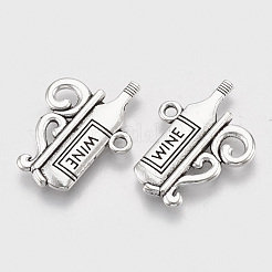 Colgantes de la aleación de estilo tibetano&nbsp;X-TIBEP-T052-05AS-RS