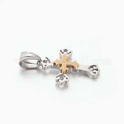 Neue geschenk männer 201 edelstahl kreuz anhänger&nbsp;STAS-F010-67