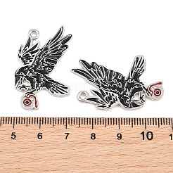 Legierung mit Anhängern aus schwarzer Emaille&nbsp;AL-CBA2919-02P-01