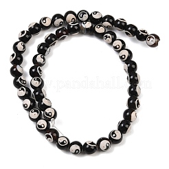 Stile tibetano perline dzi fili&nbsp;G-G328-A10-8mm