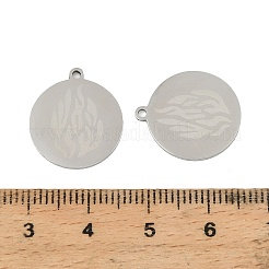 201 Edelstahlanhänger&nbsp;STAS-Z195-01P