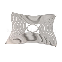 Rhombus 201 Edelstahl-Verbindungsanhänger/-glieder&nbsp;STAS-D386-02P