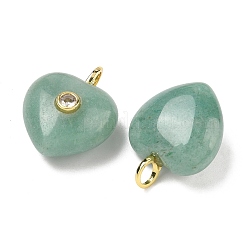Pendentifs en aventurine vert naturel&nbsp;G-B180-03G-10