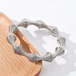 Bracelets extensibles en acier inoxydable 304 pour femmes&nbsp;LS-BJEW-P315-02C-P