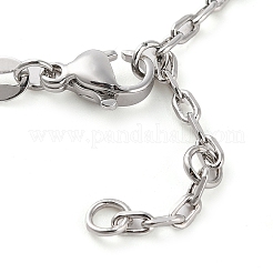 Bracelets en laiton à maillons en zircone cubique transparent&nbsp;BJEW-Q336-01A-P