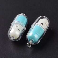 Pendenti in plastica traslucida&nbsp;KY-L006-29E