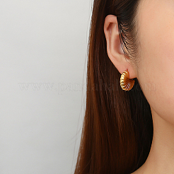 Pendientes de botón de acero inoxidable 304&nbsp;ER8501-1