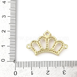 Messing-Anhänger mit Krone und klarem Zirkonia&nbsp;KK-D317-146G