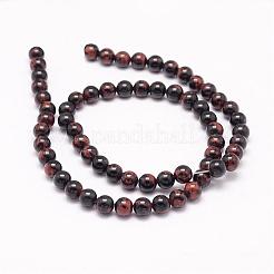 Natur Mahagoni Obsidian Perlen Stränge&nbsp;G-K115-11-6mm