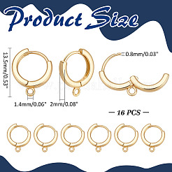16 pezzo di risultati per orecchini in ottone&nbsp;KK-ME0002-50