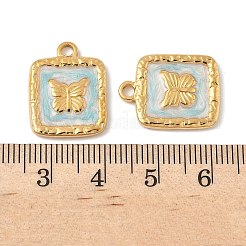 304 Edelstahl-Emaille-Anhänger&nbsp;STAS-U057-18G