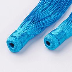 Borlas de nylon grandes decoraciones colgantes&nbsp;HJEW-G010-B04
