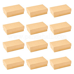 Rechteckige Schmuckschatulle aus Papppapier&nbsp;CON-TAC0015-01C
