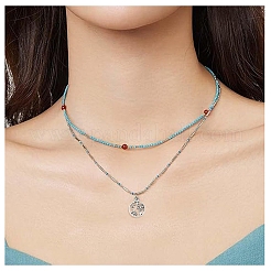 50 pièces 5 styles breloques en alliage de style tibétain&nbsp;FIND-YW0010-23