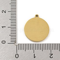 Ciondoli in acciaio inossidabile chirurgico 316 smaltati&nbsp;STAS-M073-18A-02G