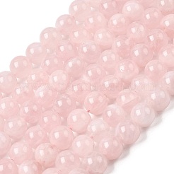 Madagascar naturel rose perles de quartz brins&nbsp;G-B167-A05-10mm