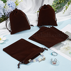 20 x Schmuck-Geschenkbeutel aus Samt mit Kordelzug&nbsp;ABAG-BBC0001-14C