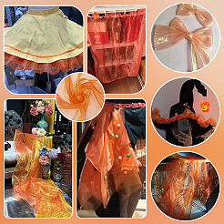 Polyester-Organza-Stoff&nbsp;DIY-WH0816-147A
