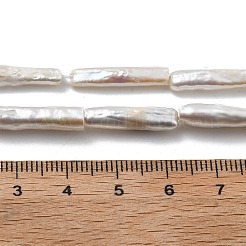 Natürliche Barock Keshi Perlen Stränge&nbsp;PEAR-P064-05A-01A