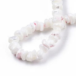 Fili di perle di conchiglia trochid naturale / trochus&nbsp;SSHEL-N032-50