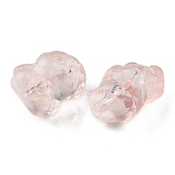 Perles en verre transparentes&nbsp;GLAA-C027-03