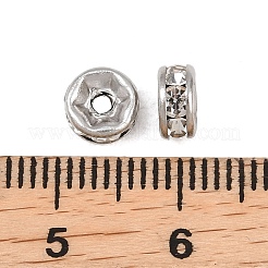 Strass-Abstandshalterperlen aus Edelstahl 304&nbsp;LS-STAS-P444-01A-P