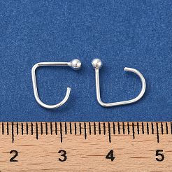 925 in argento sterling orecchino ganci&nbsp;STER-G037-03S