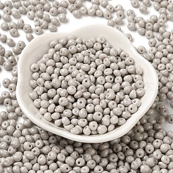 6/0 perline di semi di vetro con vernice opaca per cottura a forno&nbsp;SEED-M012-02A-10