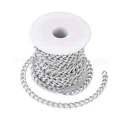 Chaînes gourmettes en aluminium&nbsp;X-CHA-T001-19S