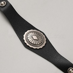 Mittelalter Retro Kunstleder Wikinger Stirnbänder&nbsp;OHAR-WH20007-19A