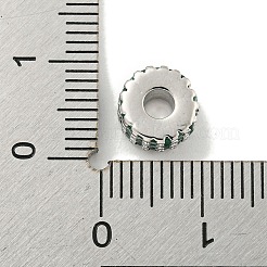 Ottone placcato a cremagliera con perline di zirconi cubici&nbsp;KK-B091-04B